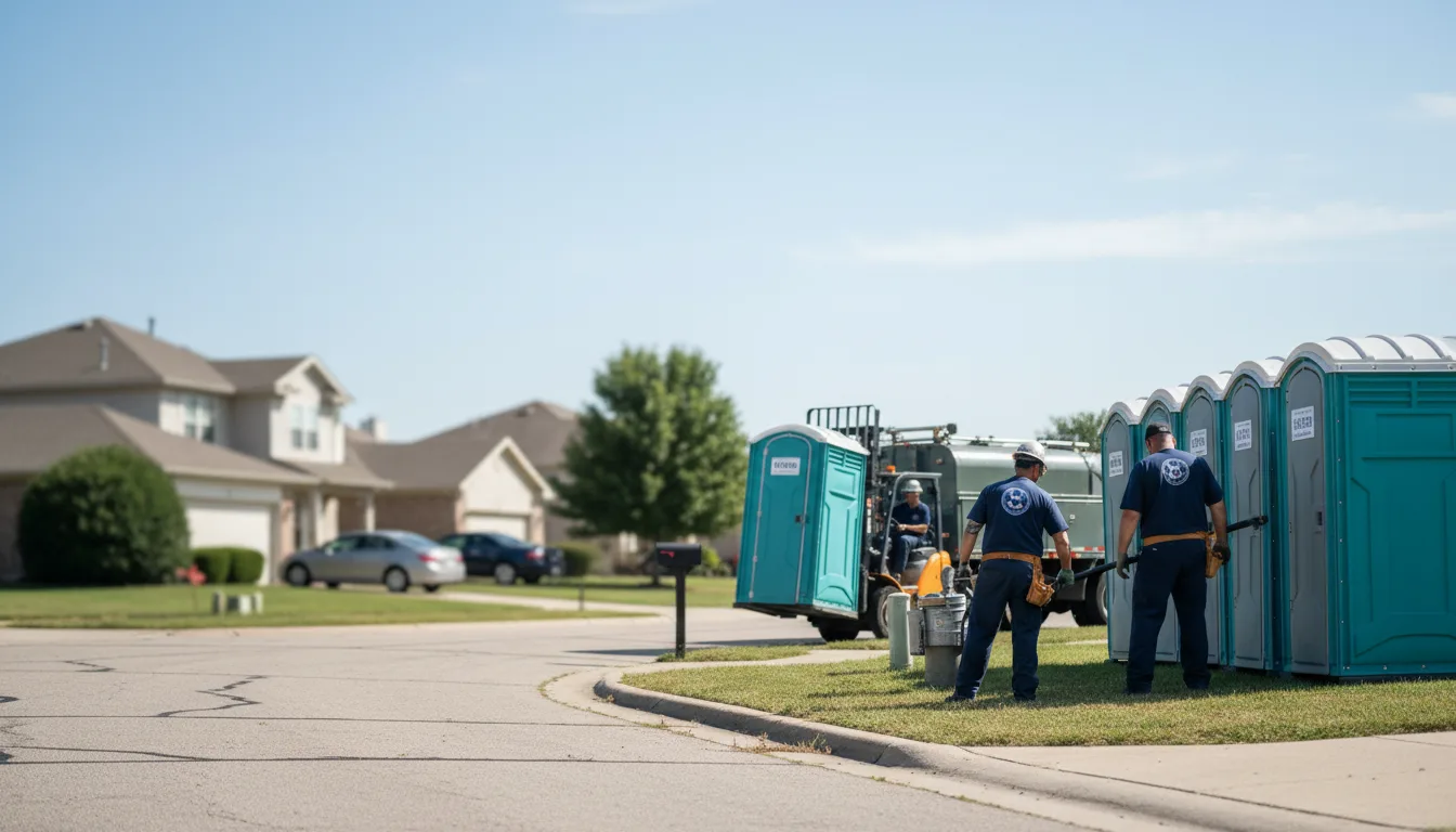 Porta Potty Rental in Vandalia, OH near me